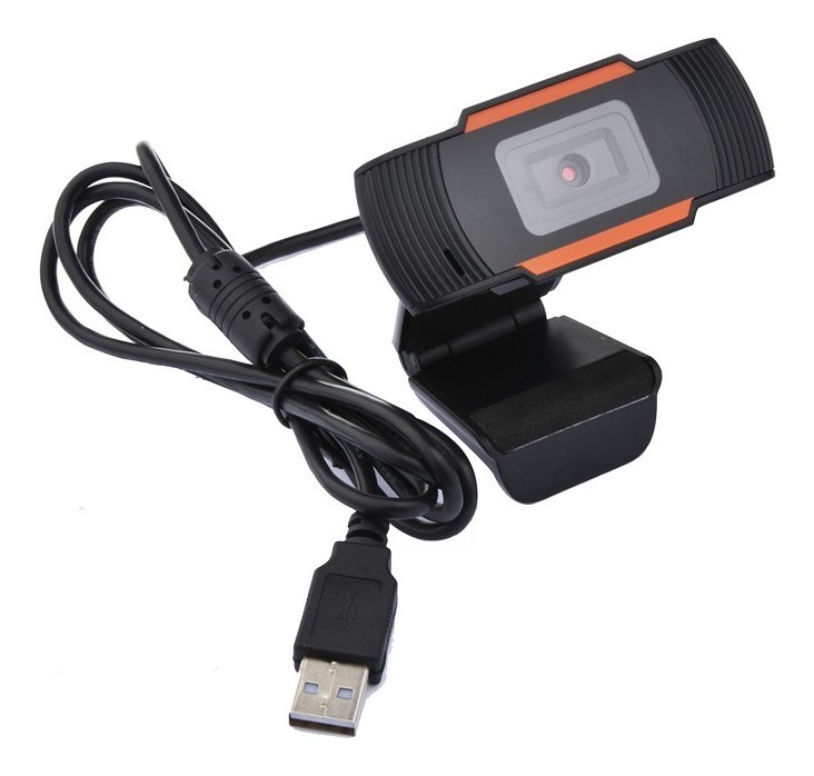 Webcam Universal Usb Hd 720p Micrófono Pc Laptop Cámara