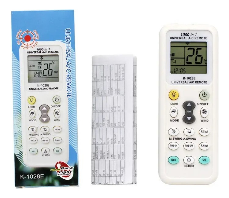 Control Remoto Universal Aire Acondicionado Split Ventana