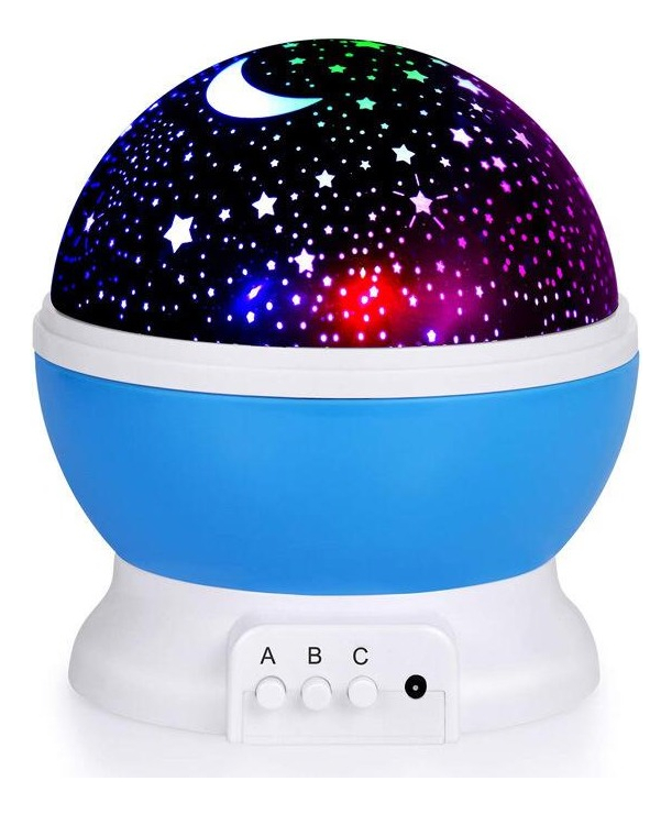 Lampara Proyector De Estrellas Rotativa 360 Grados
