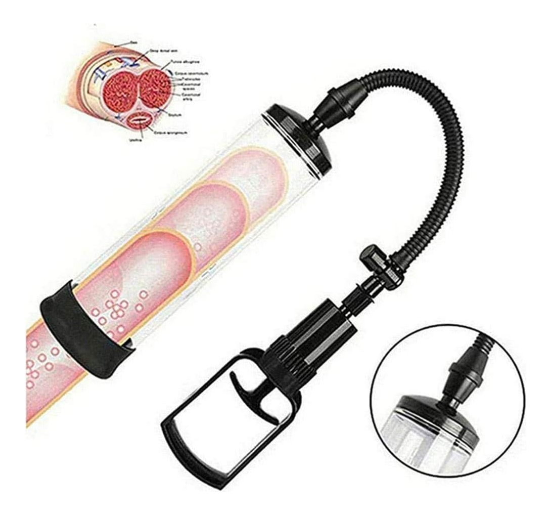 Bomba Agranda Pene Succionadora Engrosa Big Retardante Sex